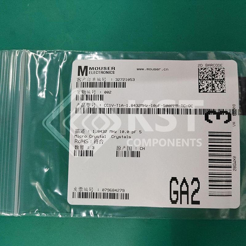 CC1V-T1A-1.8432MHz-10pF-500PPM-TC-QC