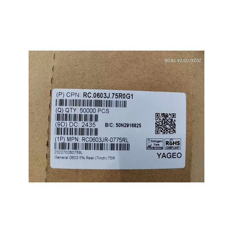 RC0603JR-0775RL