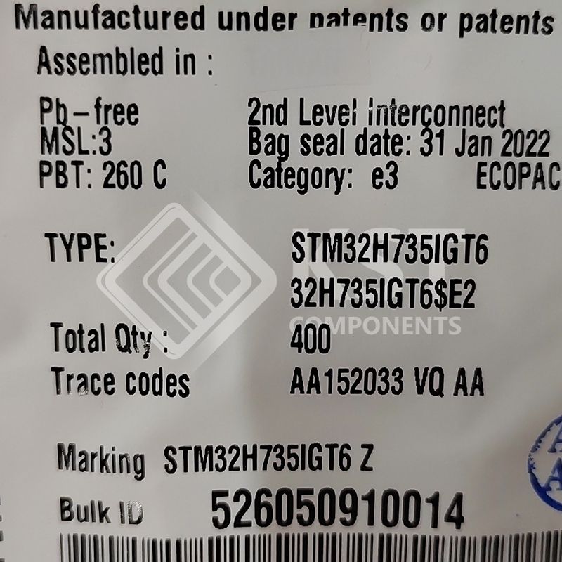 STM32H735IGT6