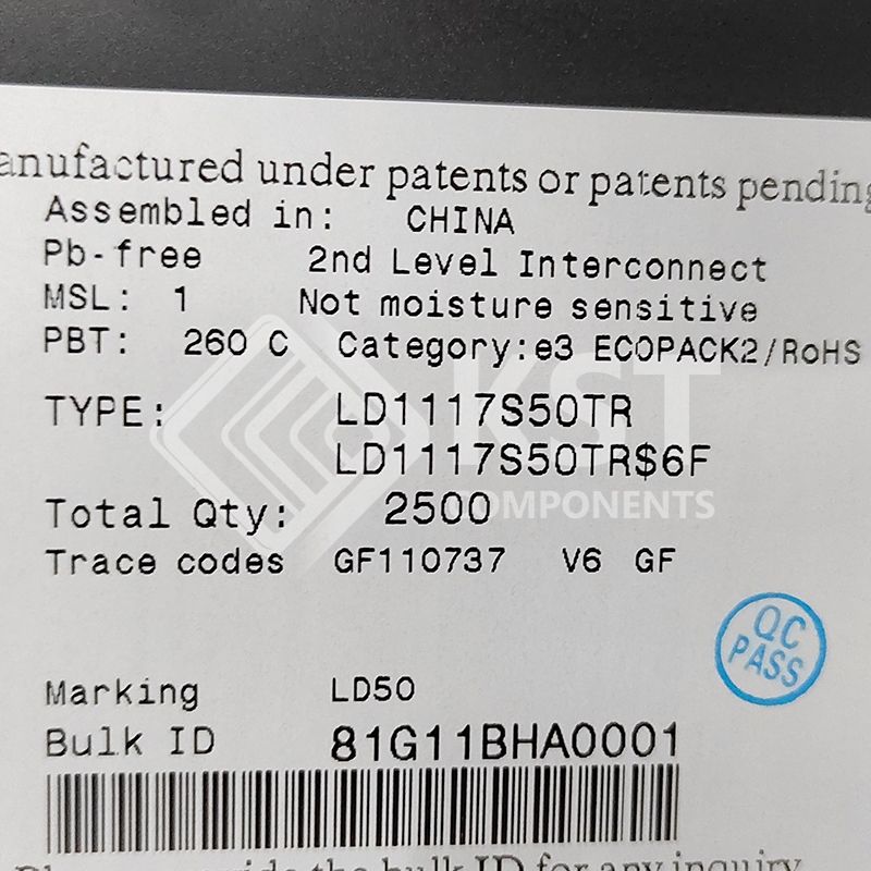 LD1117S50TR