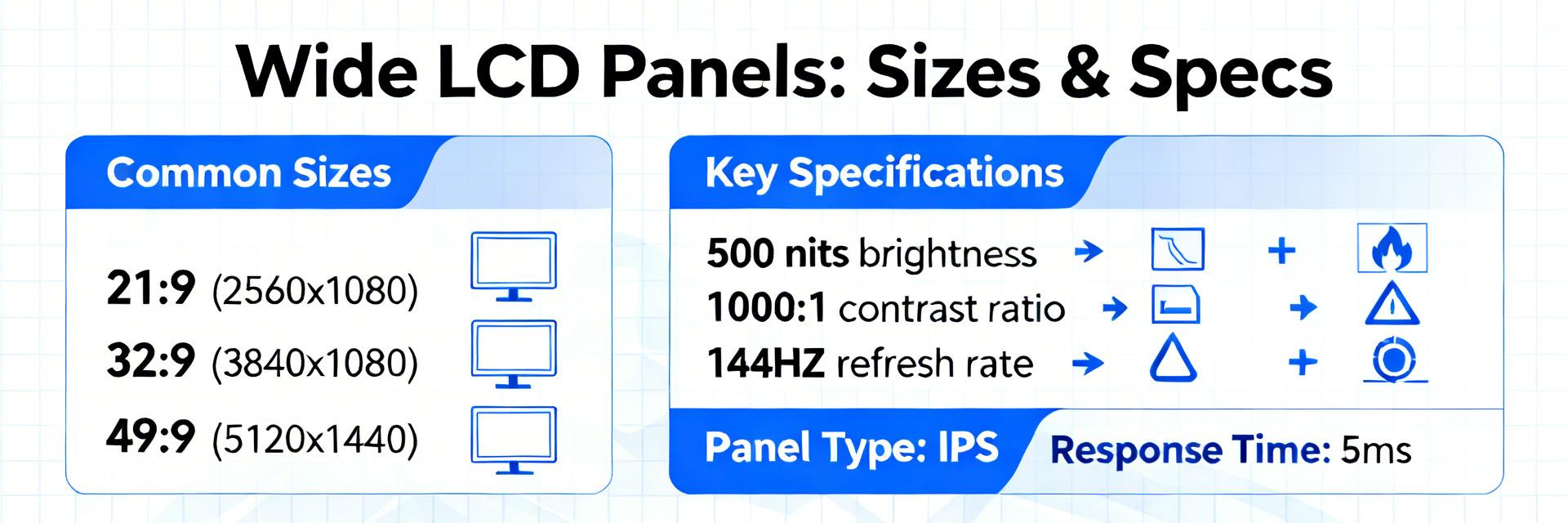 LCD Display Market Overview: Types, Sizes & Key Specs