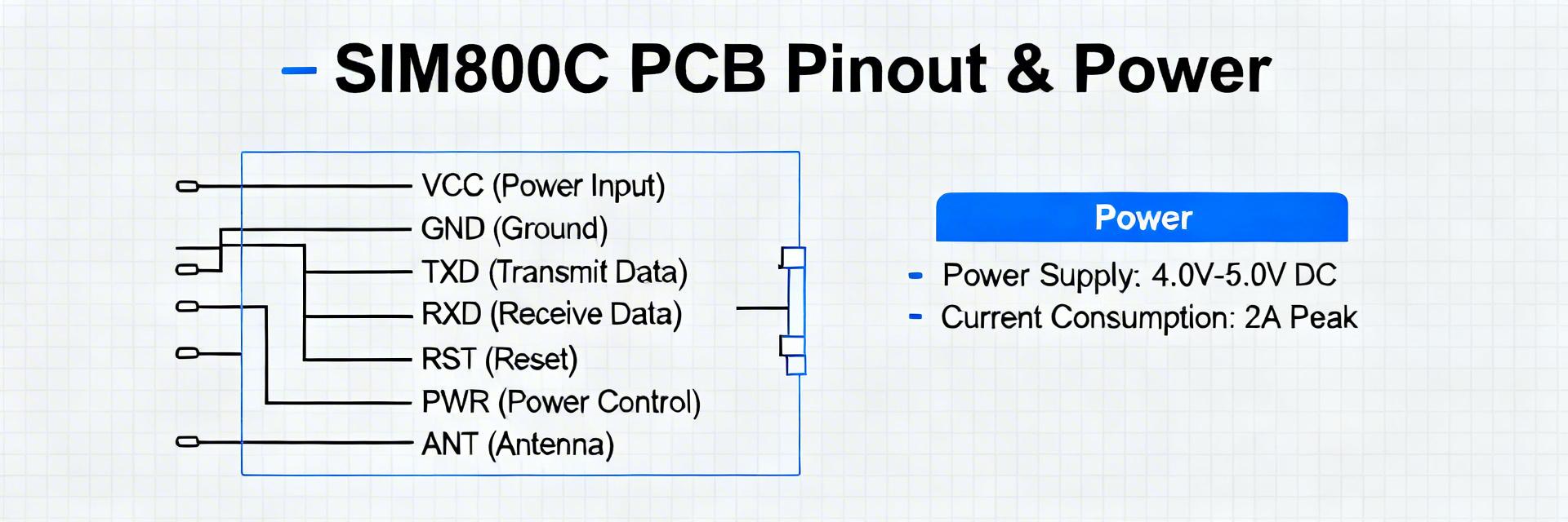 SIM800C Datasheet Deep Dive: Key Specs & Pinout Guide