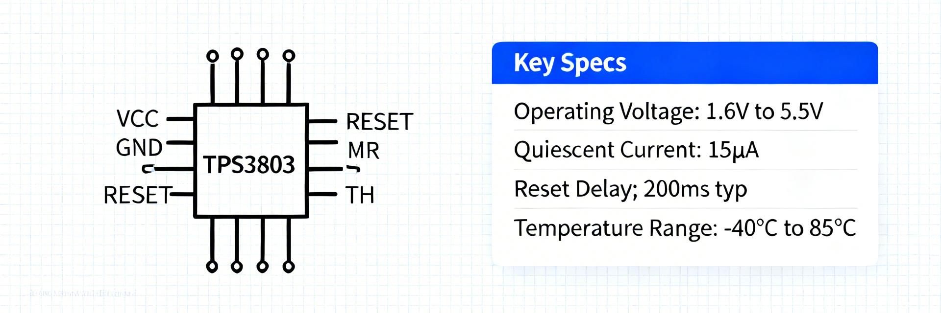 TPS3803-01MDCKREP Datasheet Deep-Dive: Pinout & Specs