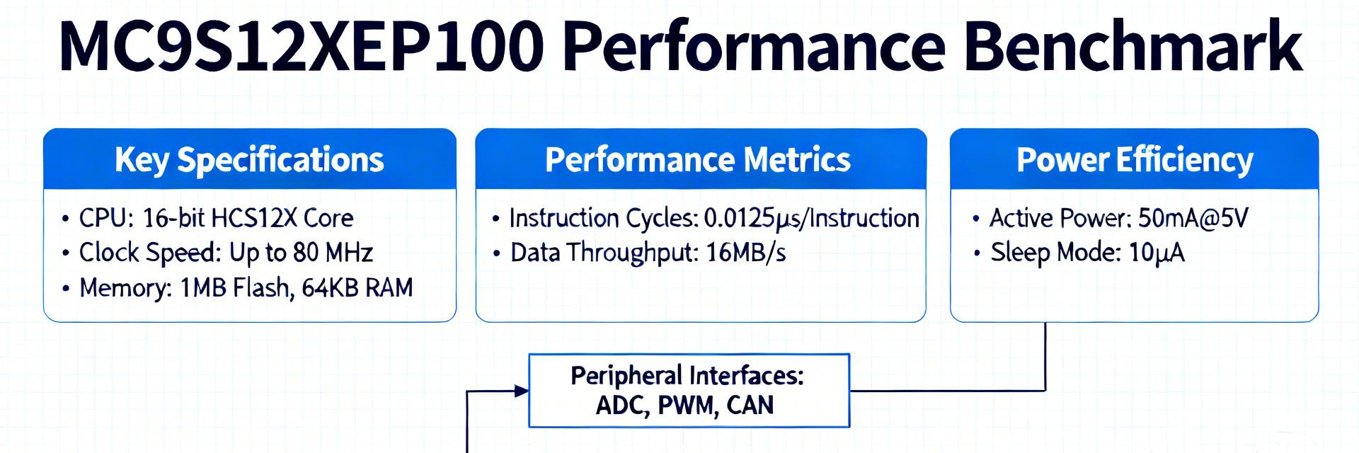 MC9S12XEP100CAG Performance Report: Benchmarks & Key Specs