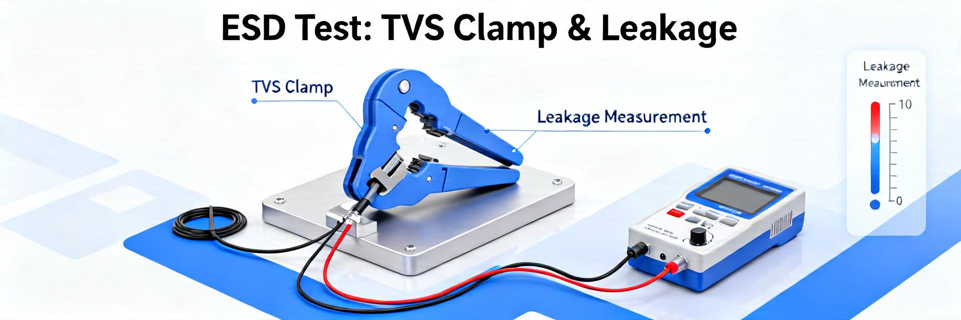 TPD4E1B06DCKR Test Report: Measured ESD & Leakage Data