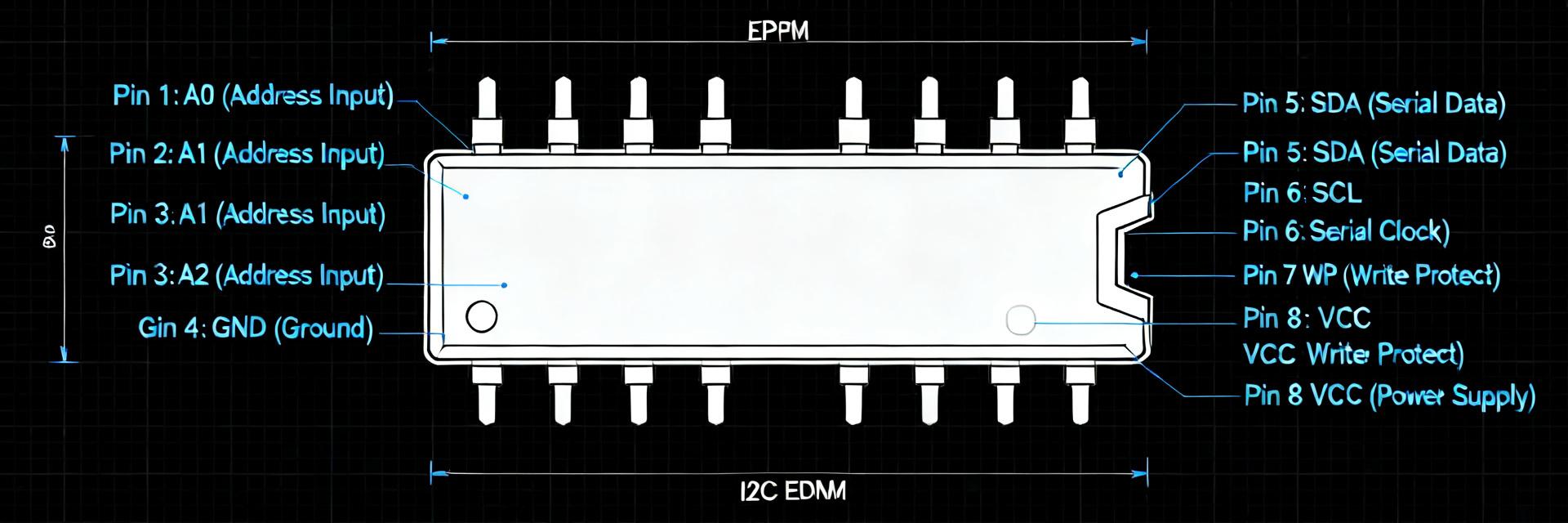 P24C04C-SSH-MIR Datasheet: Pinout & PCB Footprint Guide