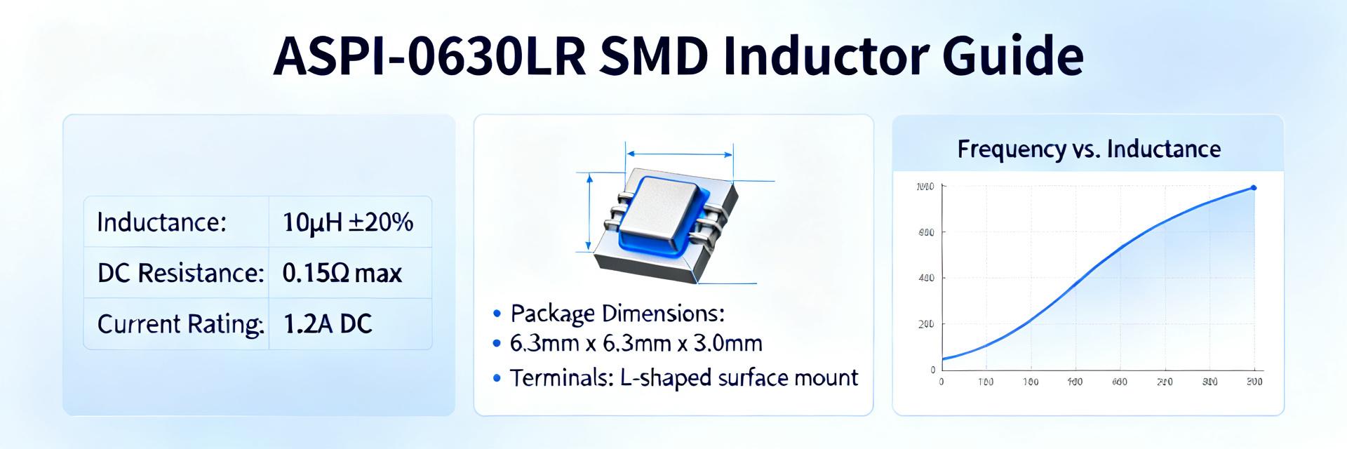 SMD Power Inductor Selection: Choosing ASPI-0630LR
