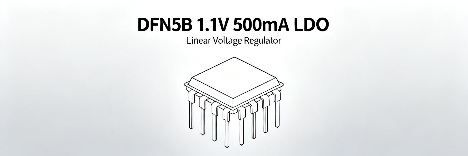 TCR5BM11A-L3F Guide: How to Design 1.1V 500mA LDO into DFN5B